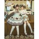 Mademoiselle Pearl Cupcake Blouses Skirt Salopette JSK and OPs(Reservation/Multiple Colours/Full Payment Without Shipping)